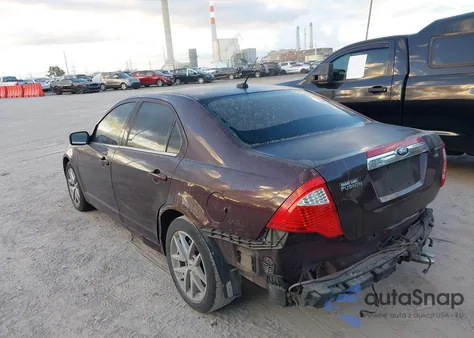 2012 Ford Fusion Sel из США, поврежденный, VIN 3FAHP0JA3CR411697